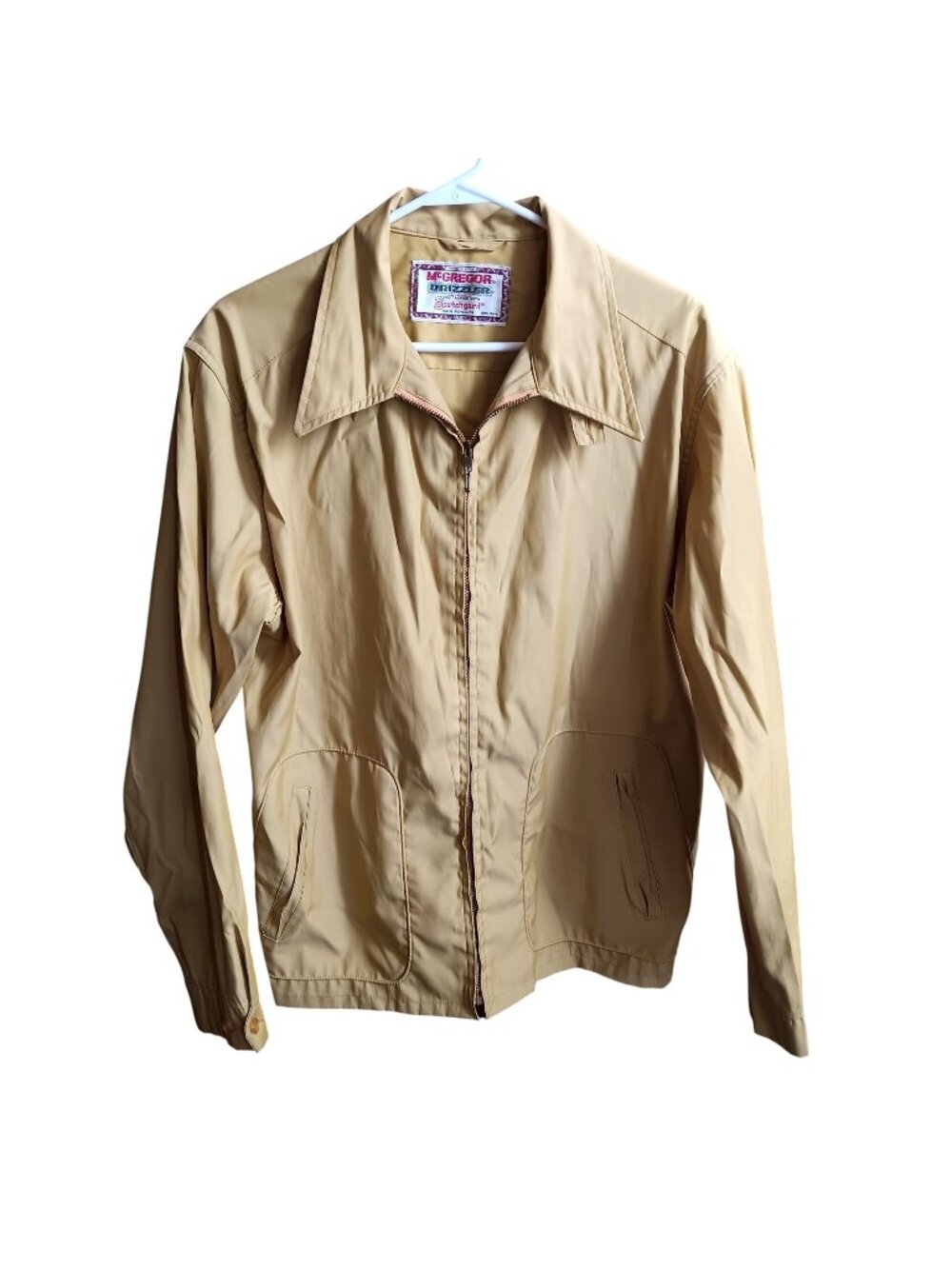 True Vintage Golf Jacket XL Tall 44L McGregor Drizzler Golden Rain Repellent USA